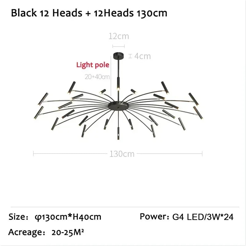 Nordic LED Ceiling Chandelier