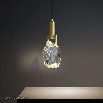Nordic Gold Crystal Pendant Light