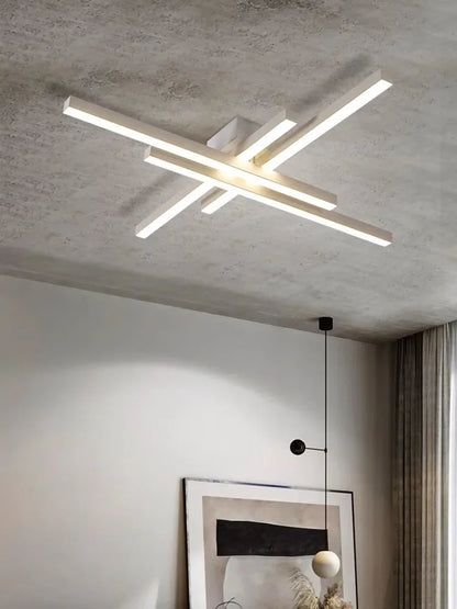 DecorBites™ Linear LED Ceiling Lamp for Living Room Bedroom Lighting Fixtures