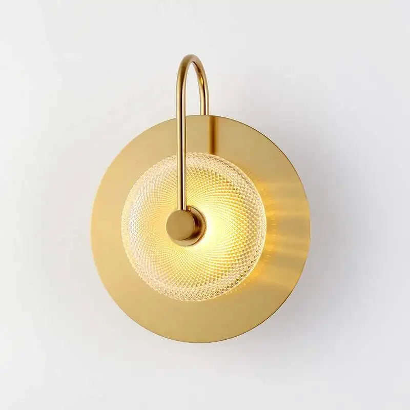 Green Crystal Wall Lamp