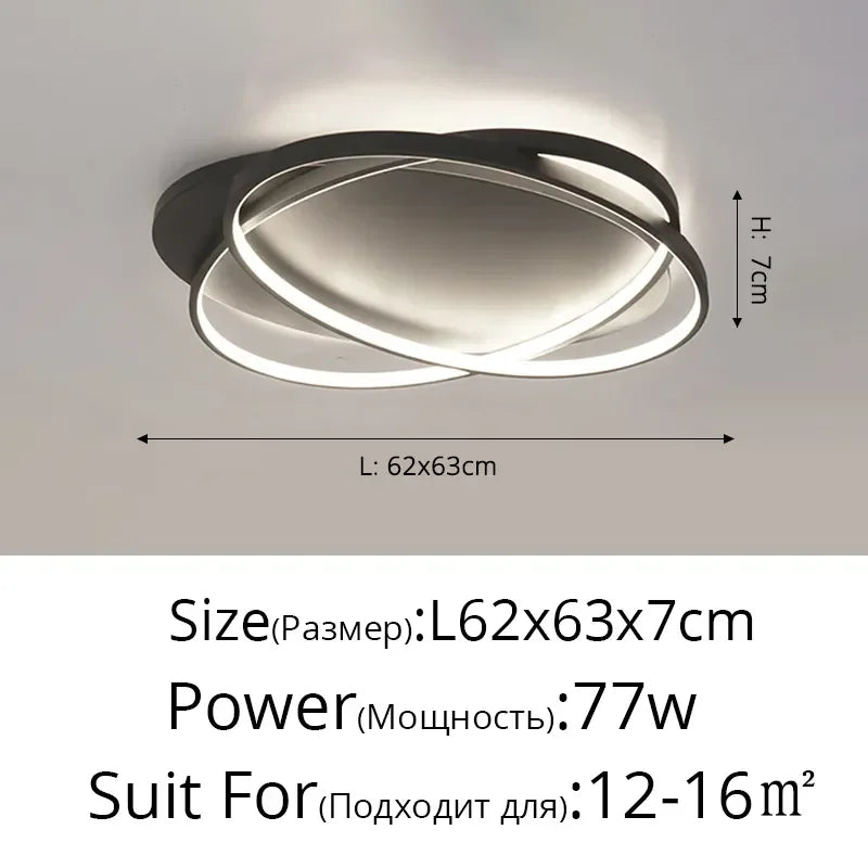 DecorBites™ Elegant Ceiling Chandeliers, Dimmable with Remote Control