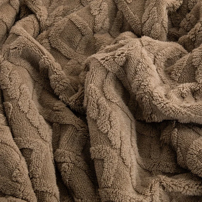 Wool Winter Sherpa Blanket