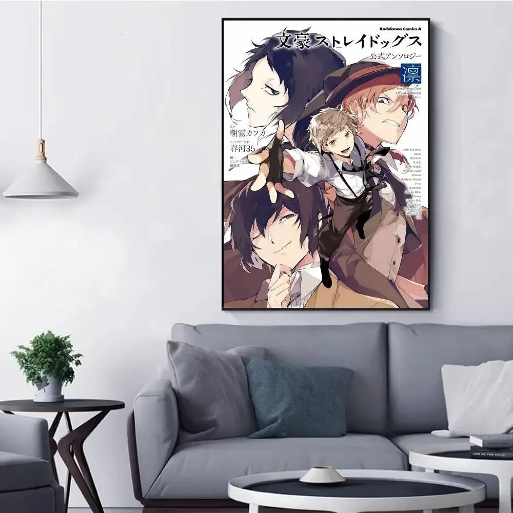 Anime Poster Self-adhesive Wall Decor