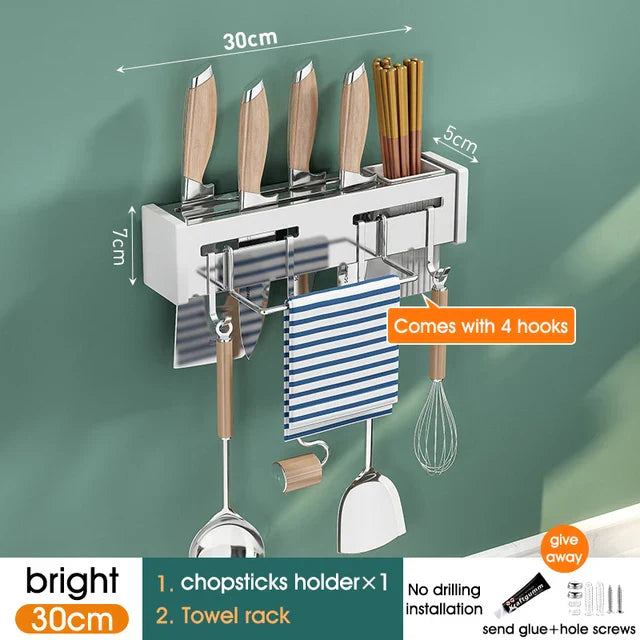 Metal Wall Knife Rack