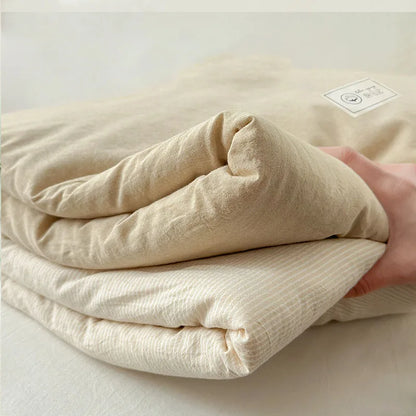 DecorBites™ Cotton Summer Cooling Blanket | Soft Breathable Quilted Quilt