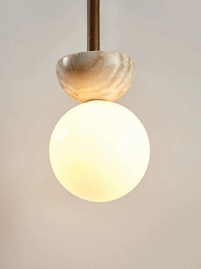 DecorBites™ Cream Style Led Pendant Lamp for Bedroom Decor