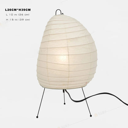 DecorBites™ Japanese Style Paper Floor Lamp for Home Décor and Lighting