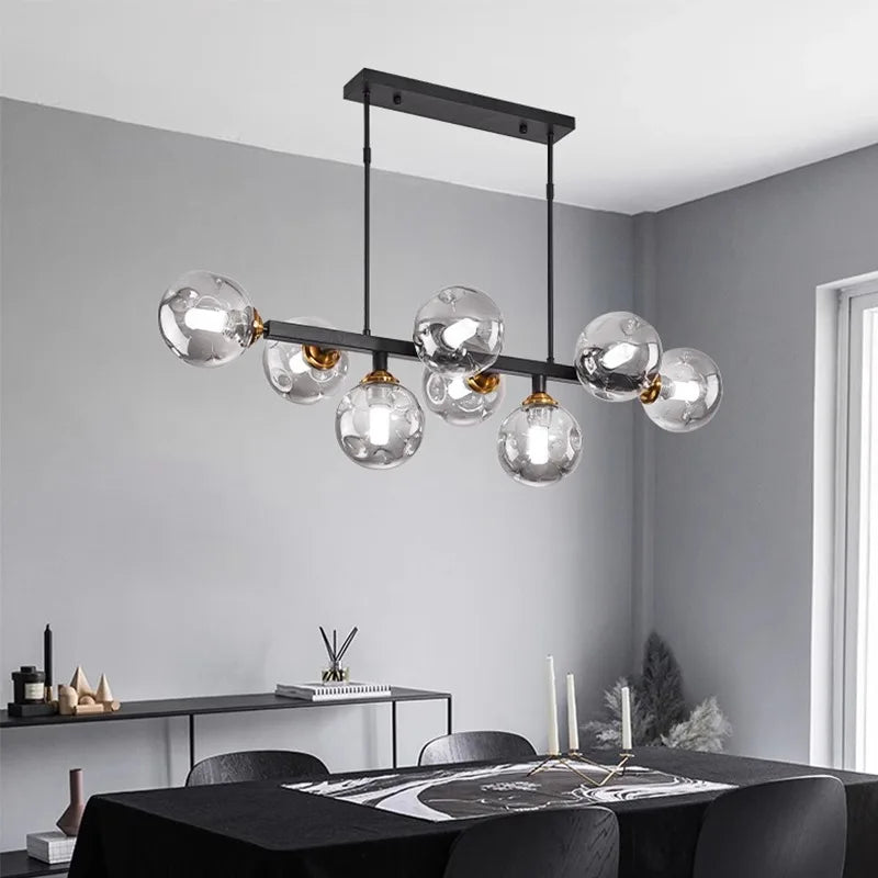DecorBites™ LED Pendant Chandeliers: Modern Indoor Lighting for Living Room and Dining Room