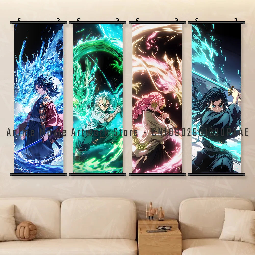 Anime Poster Canvas Wall Art Decor