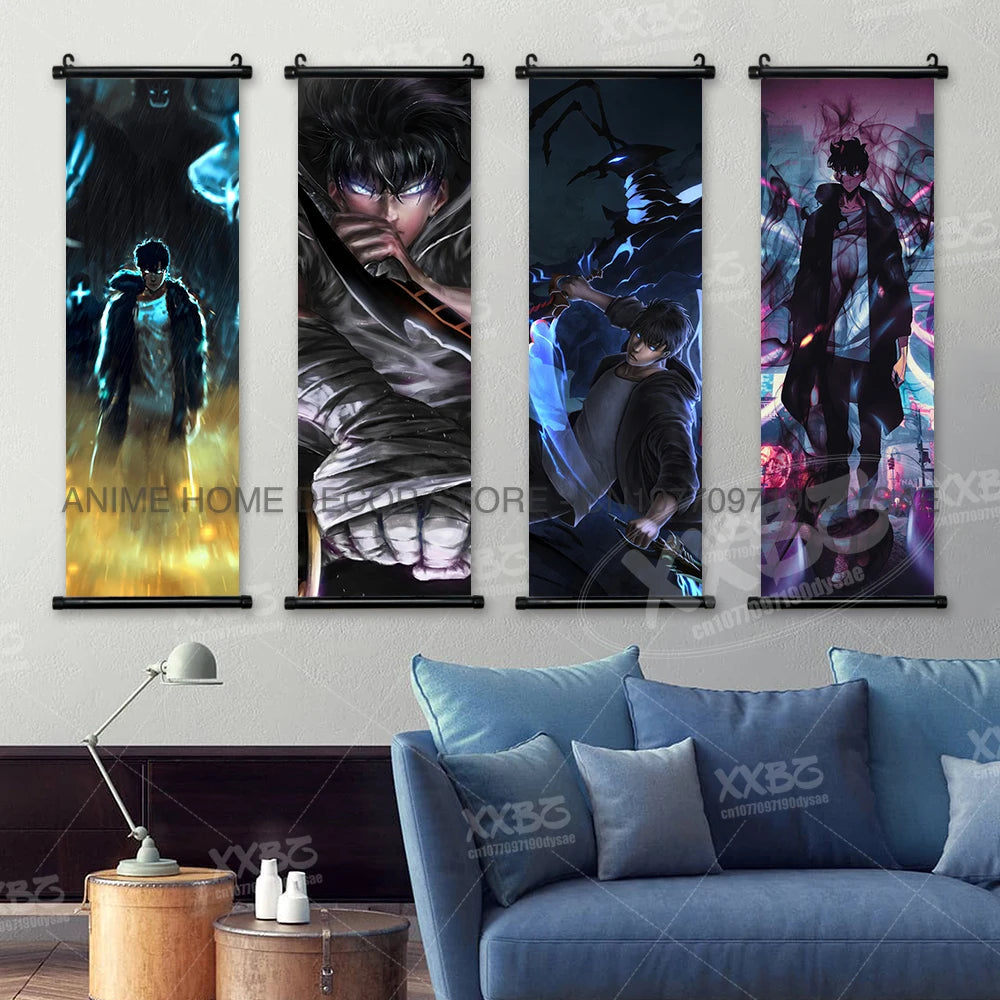 Anime Poster Hanging Scroll Wall Art