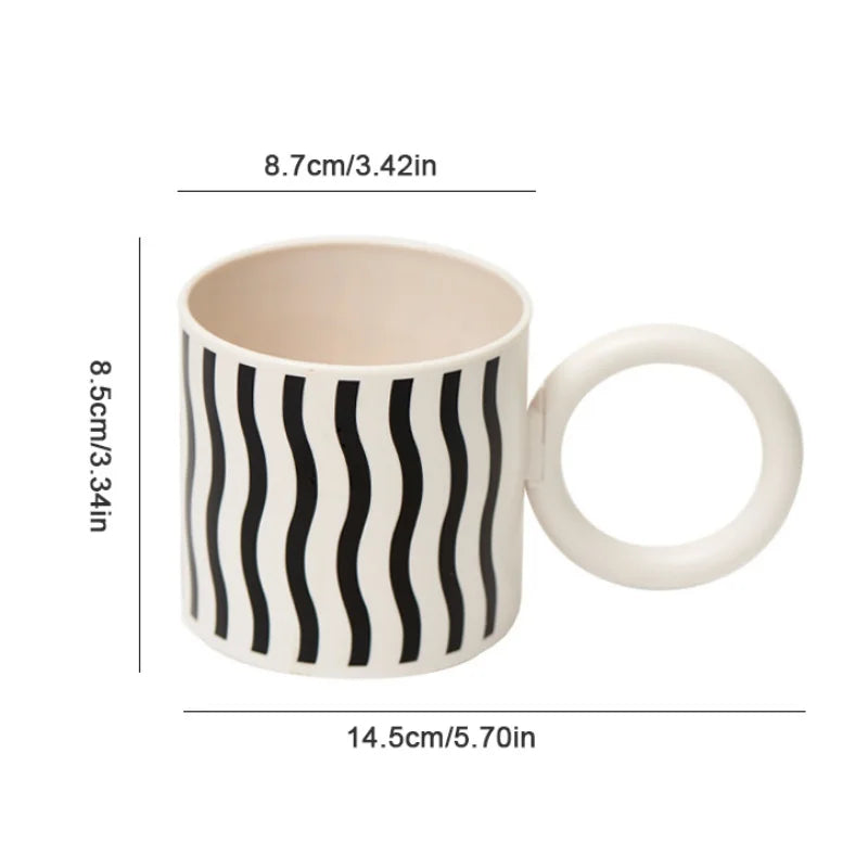 Splash Ink Plastic Mug