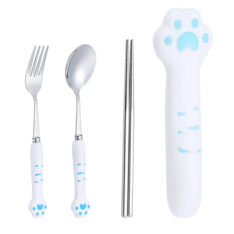 Metal Cartoon Cutlery Set