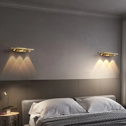 DecorBites™ Copper LED Wall Lamp Modern Bedside Reading Indoor Nordic Scone Wall Lamp
