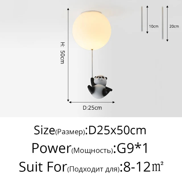 Modern Cartoon Ceiling Light