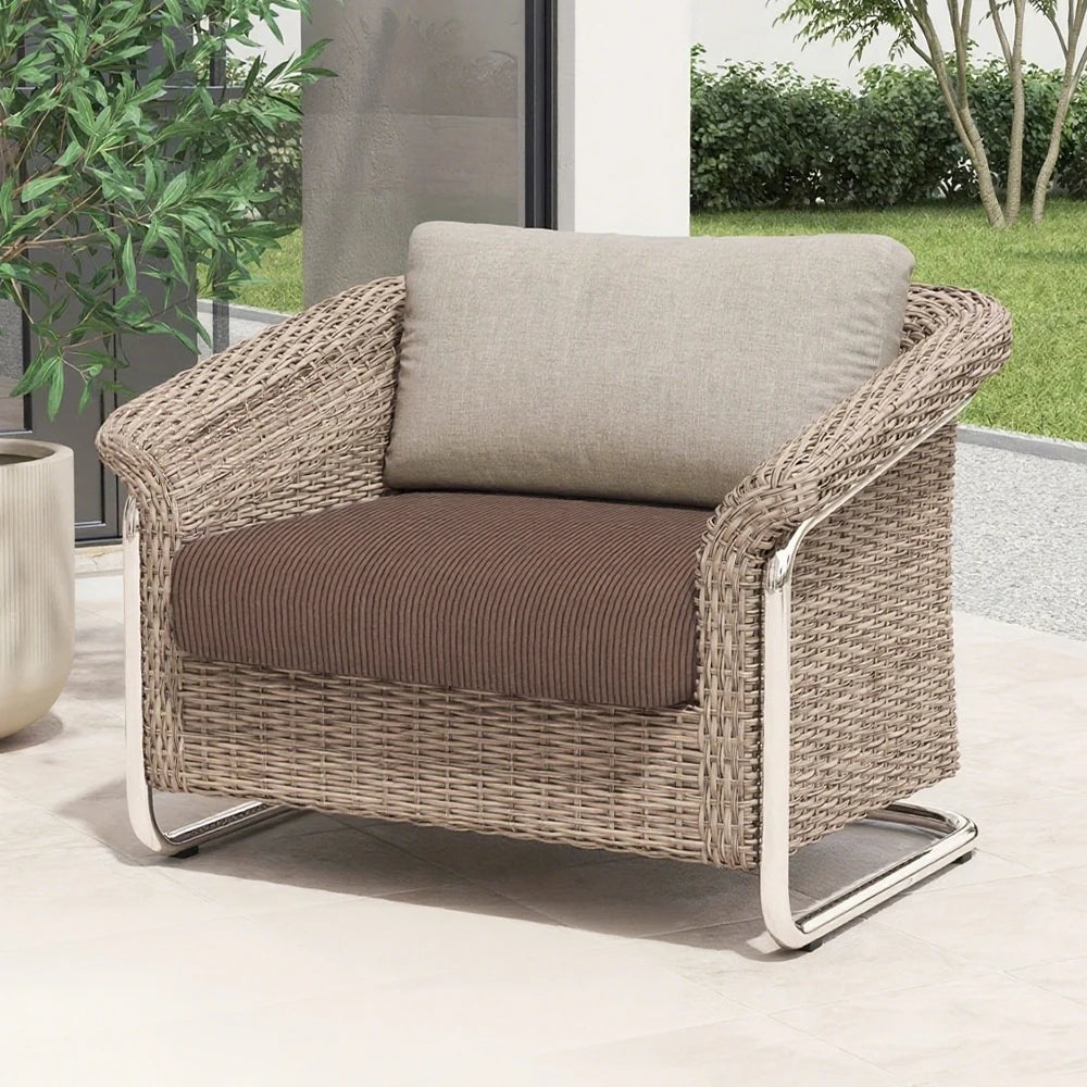 Striped Jacquard Sofa Slipcover