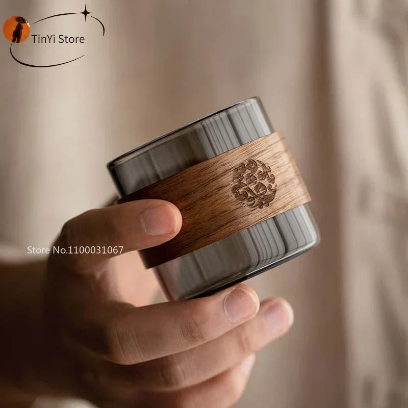 Glass Scald-Resistant Tea Cup