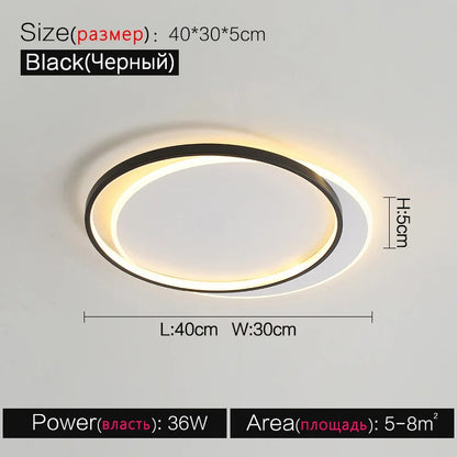 DecorBites™ LED Ceiling Lamp Set - Modern Minimalist Nordic Bedroom Living Room Lighting
