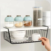 Metal Mesh Storage Shelf