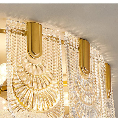 DecorBites™ Elegant Crystal Chandelier for Living Room, Restaurant, and Bedroom Lighting