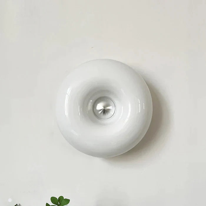 DecorBites™ Donut Wall Lamp: Bauhaus Retro Bedroom TV Light for Atmosphere & Ambiance