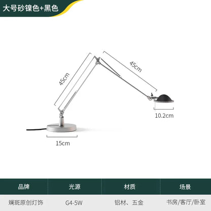 DecorBites™ Adjustable LED Desk Lamp for Home, Studio, Study, Bedroom, Cafe