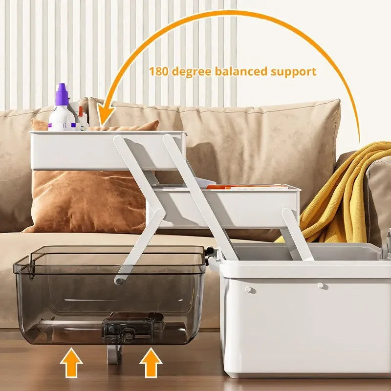 White Gloss Medicine Organizer
