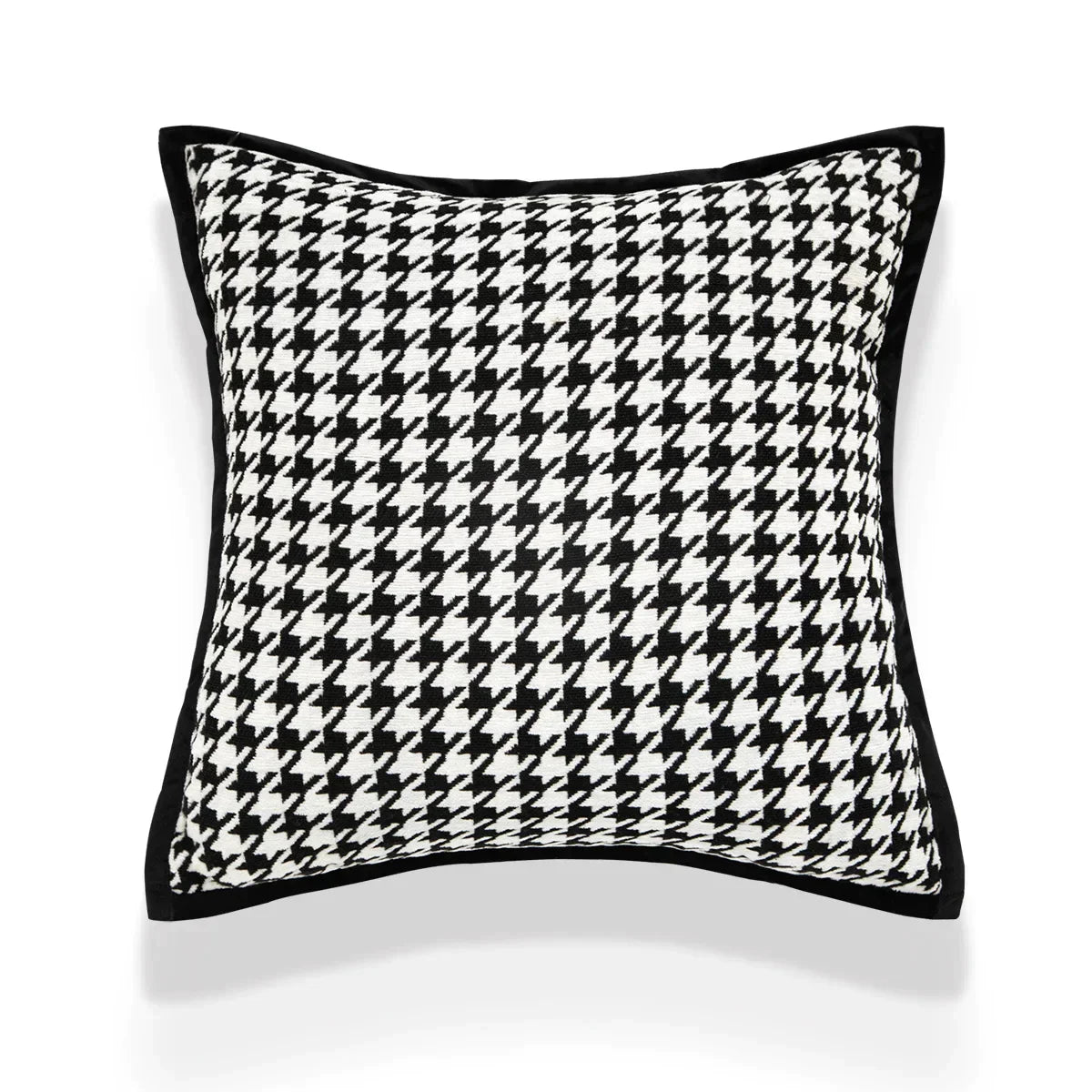 DecorBites™ Houndstooth Jacquard Pillowcase 45X45CM – Nordic Simple Decorative Throw Pillow Cover