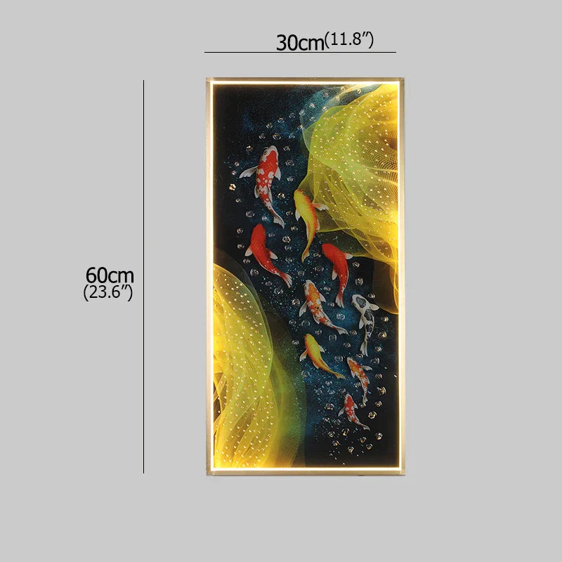 Gold Fish LED Sconce