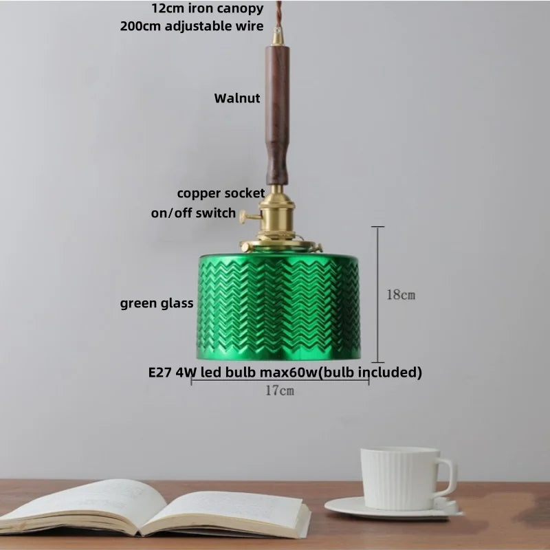 Green Kitchen Pendant Light