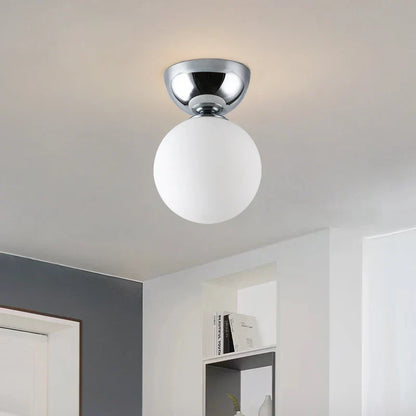 DecorBites™ Glass Iron LED Ceiling Light - Modern Nordic Style Lighting Fixtures