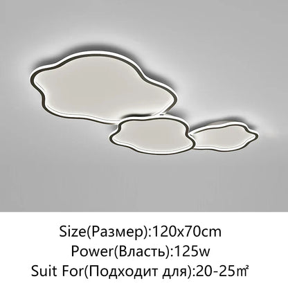 DecorBites™ LED Ceiling Light: Minimalist Home Lighting Fixture for Living Room, Bedroom, Kitchen