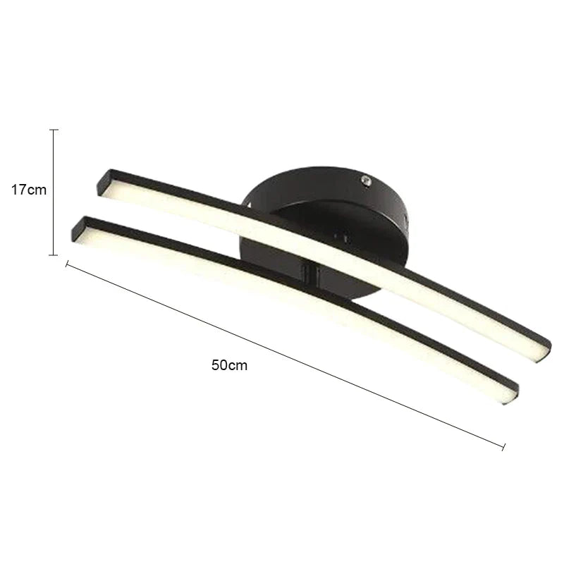 DecorBites™ LED Ceiling Light Fixture Modern Nordic Living Room Bedroom Kitchen Balcony Lamp