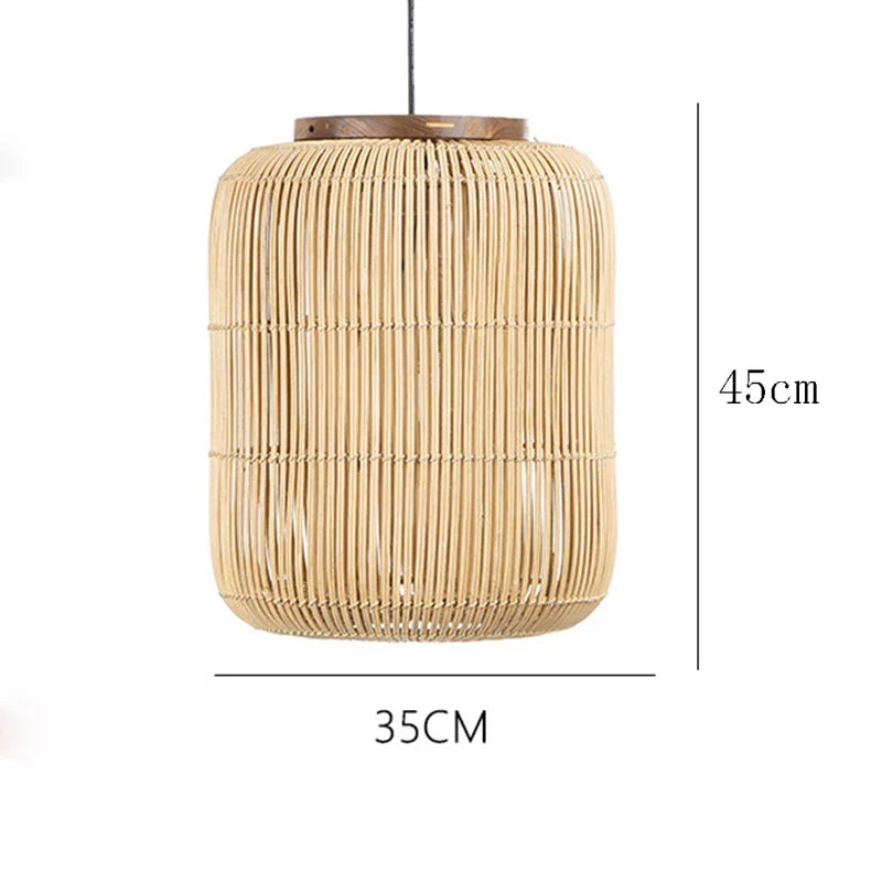 Rattan Vintage Pendant Light