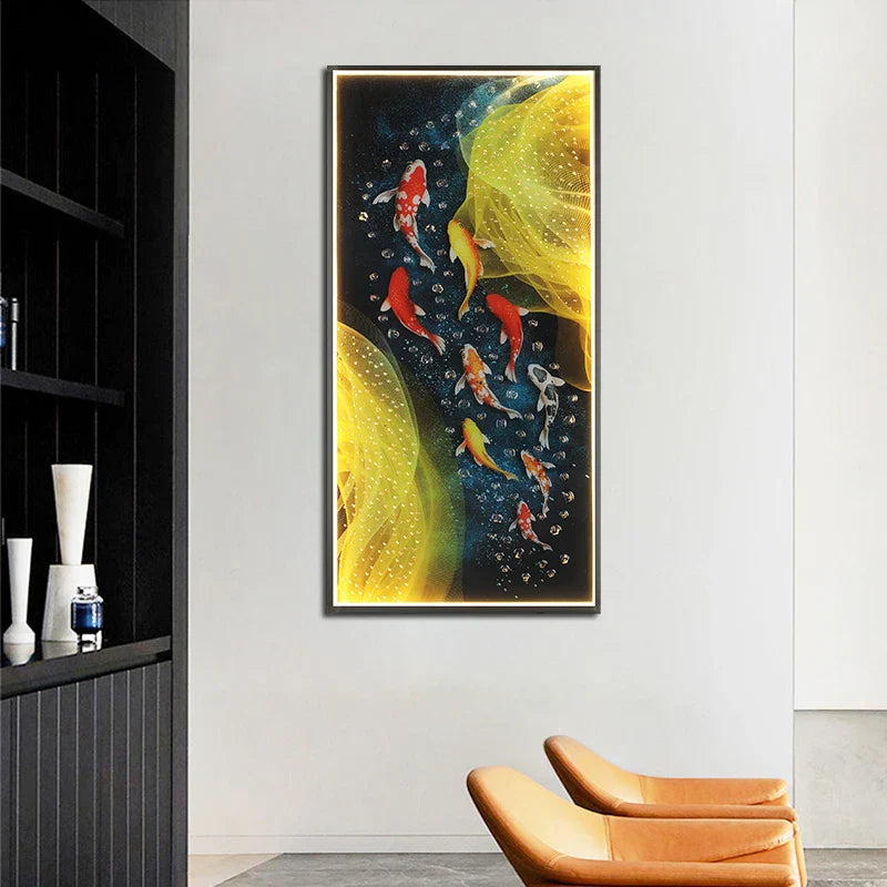 Gold Fish LED Sconce
