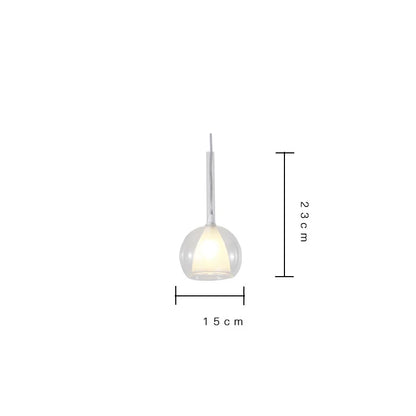 DecorBites™ Designer Glass Chandelier Pendant Light for Dining Room Kitchen Loft Home Decor