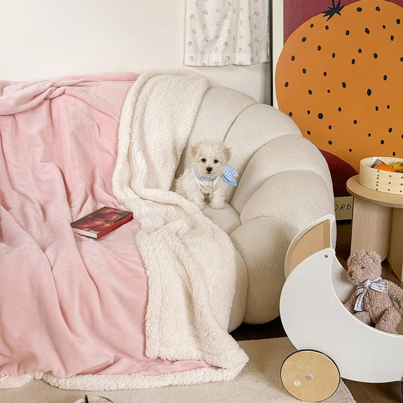 Lamb Wool Multi-Purpose Blanket