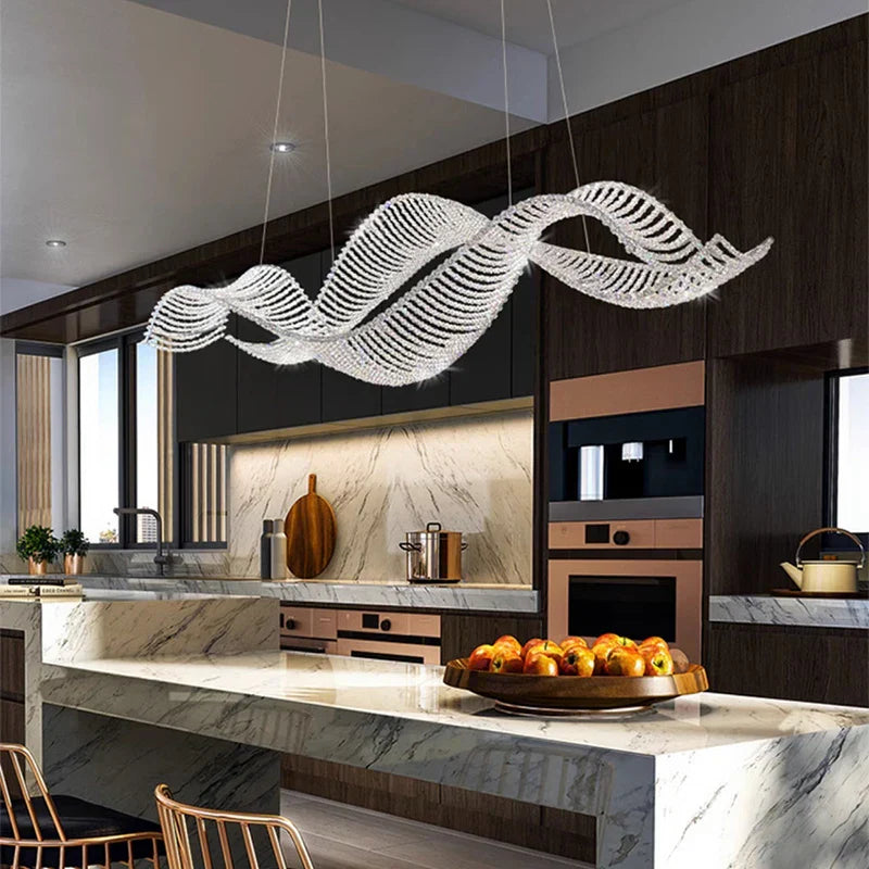 DecorBites™ LED Pendant Chandelier Light for Living and Dining Room Decor