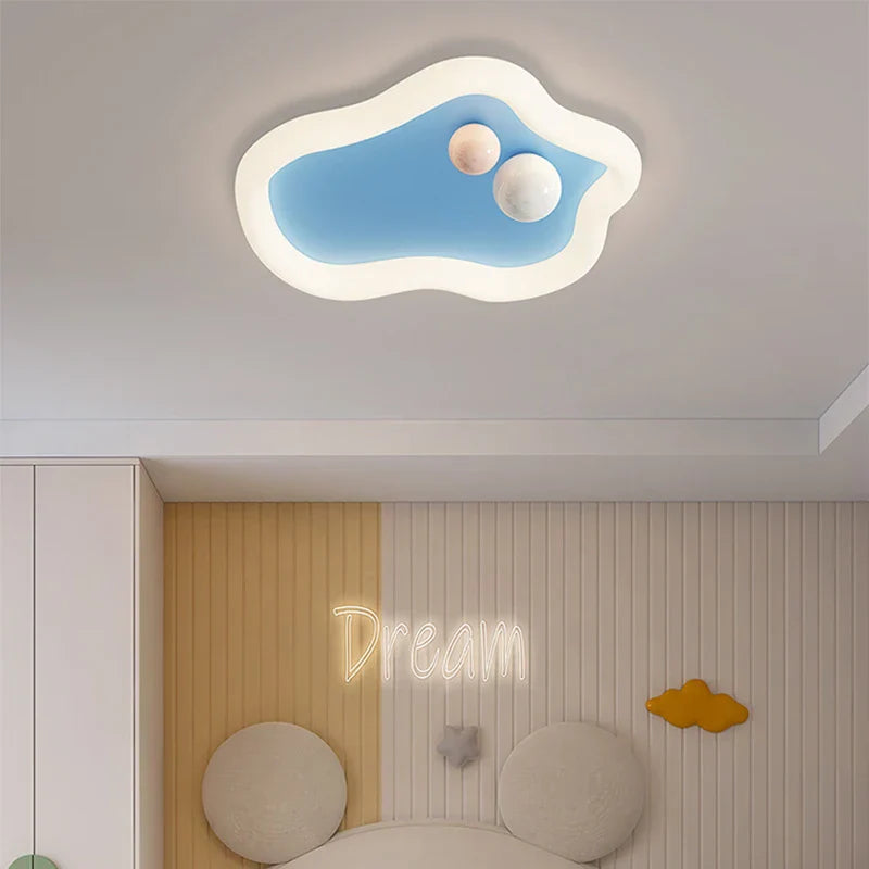 DecorBites™ Kids Room Ceiling Lights Pink Blue Modern Children's Lamp for Home Decor