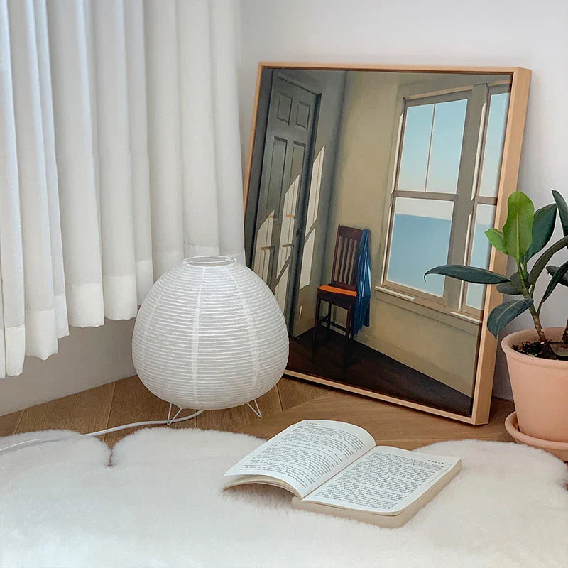 Ivory Nordic Table Lamp