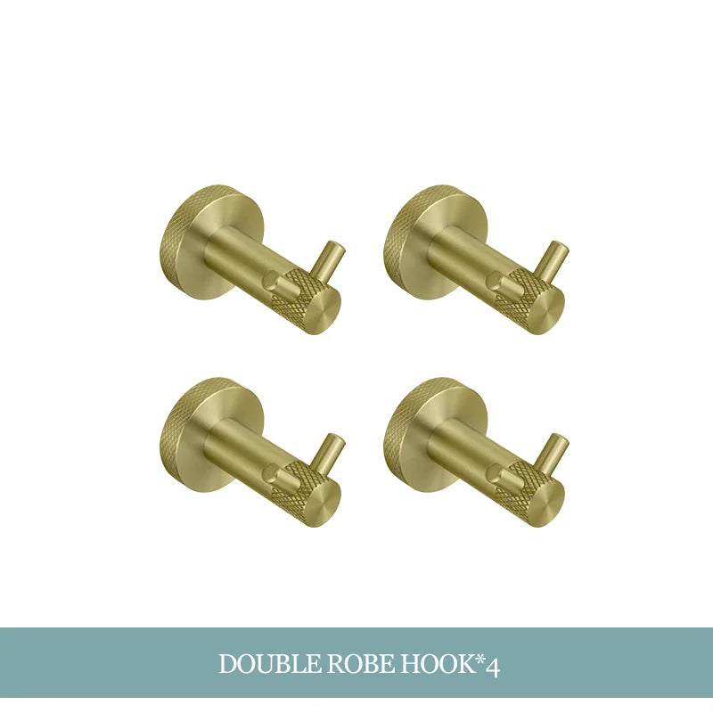 Gold Bathroom Hardware Set