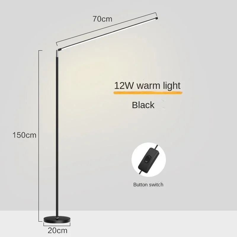 Aluminum Minimalist Floor Lamp