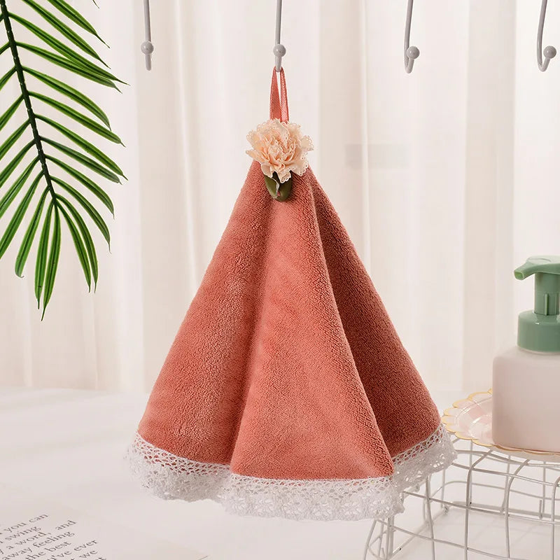 Cotton Lace Hand Towel