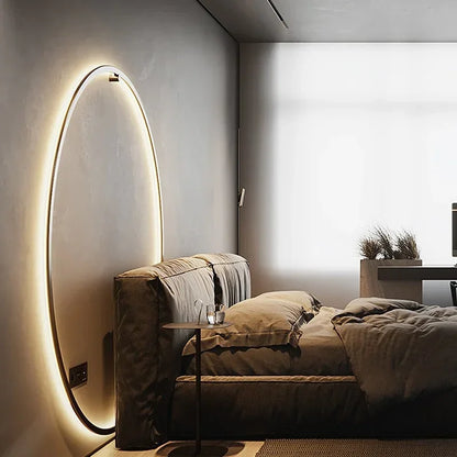 DecorBites™ LED Wall Sconce Round Ring Light Fixture - Modern Nordic Design for Home Decor