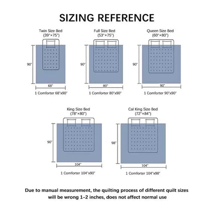 DecorBites™ King Size Seersucker Quilt: Soft, Breathable, All-Season Comforter