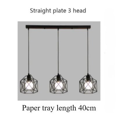 DecorBites™ Chandelier Vintage Nordic Pendant Lamp