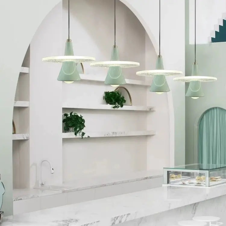 Modern Saucer Pendant Light