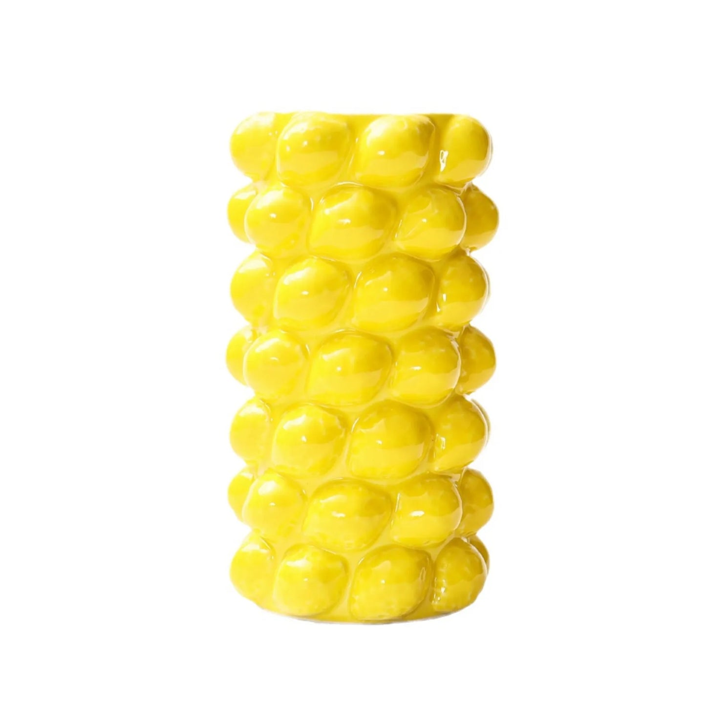 DecorBites™ Fruit Relief Vase Creative Cartoon Ceramic Ornament Floral Arrangement Accessories