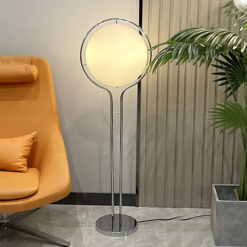 Chrome Acrylic Floor Lamp