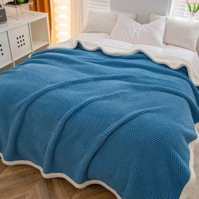 Plush Double-Layer Blanket