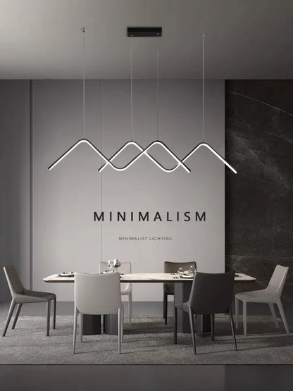 DecorBites™ Geometric LED Pendant Lights Modern Minimalist Chandelier Lighting